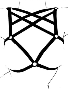 Criss Cross cage bra