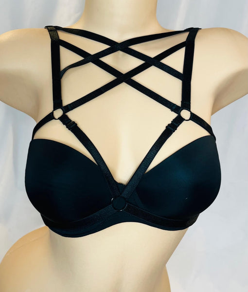 Criss Cross cage bra